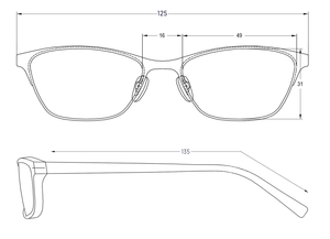 Teresa Petite Glasses